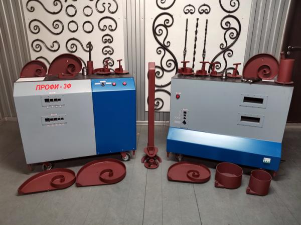 Кузнечные станки «Профи-3Ф» - для «художественной ковки» и проката узора «ромбовидная фактура»